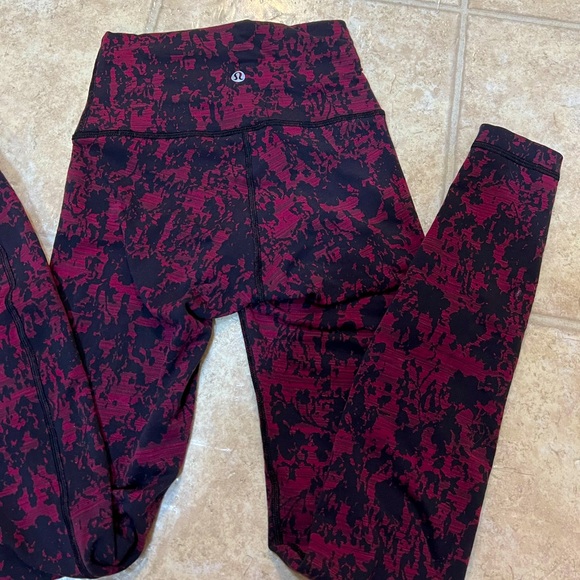 Lululemon wunder unders high rise leggings - Picture 1 of 5